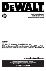 Dewalt DCE555D2 Instruction Manual