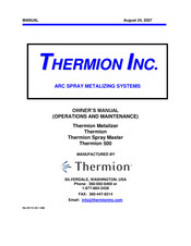 Thermion 500 Owner's Manual