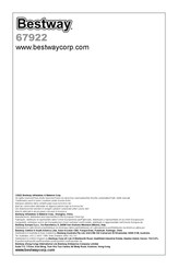Bestway TriTech Connect and Rest 67922 Owner's Manual
