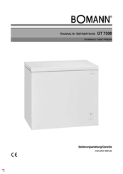 BOMANN GT 7338 Instruction Manual