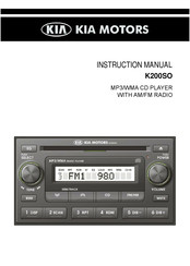 Kia K200SO Instruction Manual