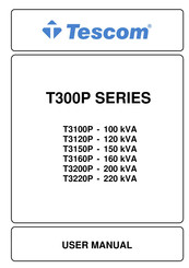 Tescom T3100P User Manual
