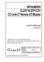 Mitsubishi CL2XY16-DTP1C5V User Manual