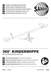 SANDORA 40225 Instructions On Assembly And Use