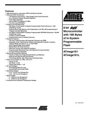 Atmel ATmega161 Manual