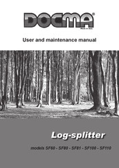 Docma SF100 User And Maintenance Manual