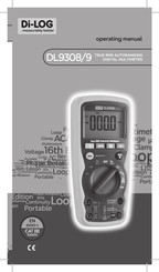 Di-LOG DL9309 Operating Manual