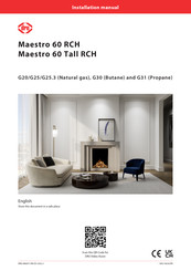 Dru Maestro 60 Tall RCH Installation Manual