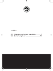 House of Barista 11120013 Manual