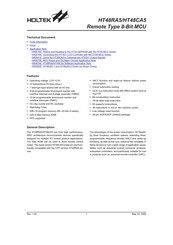 Holtek HT48RA5 Technical Document