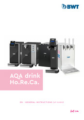BWT AQA drink Ho.Re.Ca. General Instructions Manual