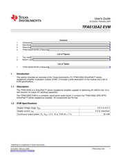 Texas Instruments TPA6135A2 EVM User Manual