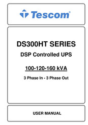 Tescom DS3120HT User Manual