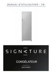 Signature SCA194NFX User Manual