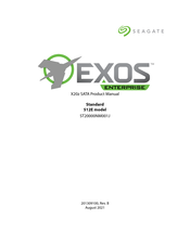 Seagate Exos X20z 512E Product Manual