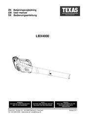 Texas Equipment LBX4000 User Manual