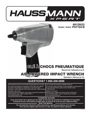 Haussmann Xpert 68125022 Operator's Manual