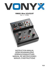 Vonyx VMM301 Instruction Manual