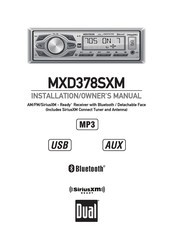 Dual MCP378SXM Installation & Owner's Manual
