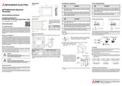 Mitsubishi Electric GT2508-VTBD Installation Manual