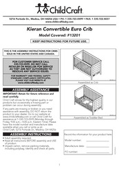 Child Craft Kieran F13201 Assembly Instructions Manual