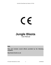 Tornado Jungle Blasta User Manual