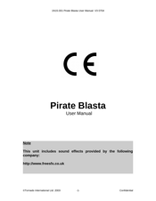 Tornado Pirate Blasta User Manual