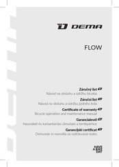 DEMA FLOW Operation And Maintenance Manual