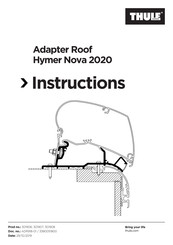 Thule 301908 Instructions Manual