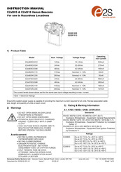 E2S E2xB05AC115 Instruction Manual