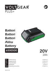 VOLTGEAR PLUS+ 6500500 Operating Instructions Manual