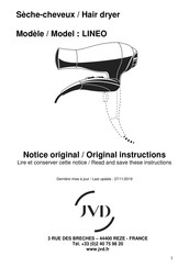 JVD LINEO Original Instructions Manual