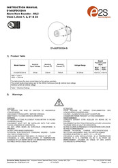 E2S D1xS2FDC024-S Instruction Manual