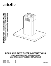 arietta AMT636SSA Installation Instruction Manual