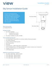 View Sky Sensor Installation Manual