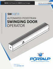 Portalp SW10 Installation Manual
