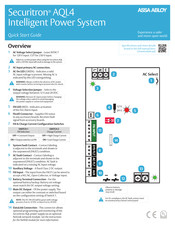 Assa Abloy Securitron AQL4 Quick Start Manual