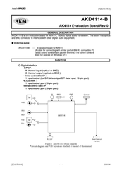 Akm AKD4114-B Manuals | ManualsLib