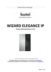Fasttel WIZARD ELEGANCE IP Instruction Manual