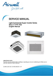 Airwell CDMX-025N-09M25 Service Manual