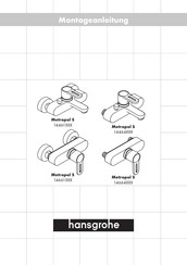 Hans Grohe Metropol S 14464 Series Assembly Instructions Manual