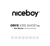 Niceboy ORYX X310 GHOST User Manual