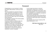 FAW Haima 7 Series Owner's Manual