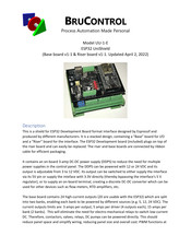 BRUCONTROL UU-1-E User Manual