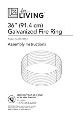 Living 085-1587-6 Assembly Instructions Manual