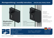 Pauli + Sohn 3441ZN-GKAG Assembly Instructions Manual