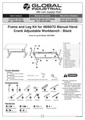 Global Industrial 493780BK User Manual