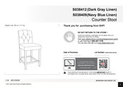 Dorel Home Products S038412 Manual