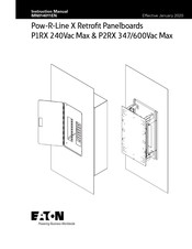 Eaton P1RX 240Vac Max Instruction Manual