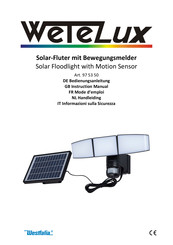 Wetelux 97 53 50 Instruction Manual